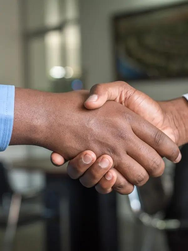 Business professionals in a strategic consulting session