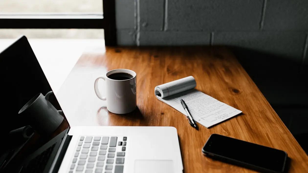 Content strategist reviewing articles and planning editorial calendar